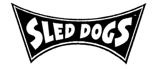 SLED DOGS logo