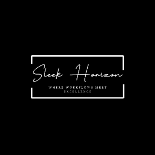 SLEEK HORIZON WHERE WORKFLOWS MEET EXCELLENCE logo