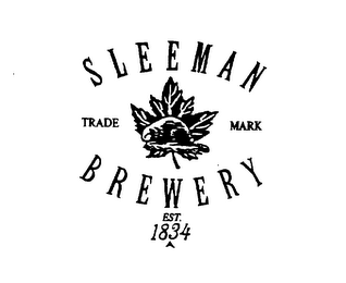 SLEEMAN BREWERY EST. 1834 TRADE MARK logo