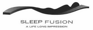 SLEEP FUSION A LIFELONG IMPRESSION logo
