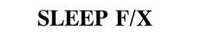 SLEEP F/X logo