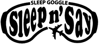 SLEEP GOGGLE SLEEP N' SAY logo