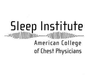 SLEEP INSTITUTE AMERICAN COLLEGE OF CHEST PHYSICIANS logo