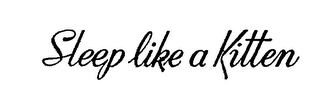 SLEEP LIKE A KITTEN logo