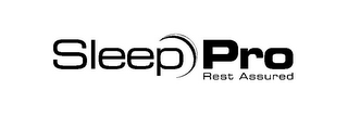 SLEEP PRO REST ASSURED logo