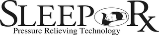 SLEEP RX PRESSURE RELIEVING TECHNOLOGY logo