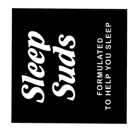 SLEEP SUDS FORMULATED TO HELP YOU SLEEP logo