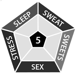SLEEP SWEAT SWEETS SEX STRESS 5 logo