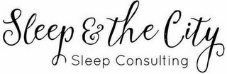 SLEEP & THE CITY SLEEP CONSULTING logo