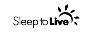 SLEEP TO LIVE logo