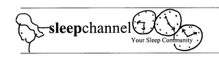 SLEEPCHANNEL YOUR SLEEP COMMUNITY logo