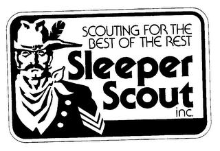 SLEEPER SCOUT INC. SCOUTING FOR THE BEST OF THE REST logo