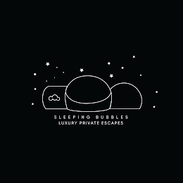 SLEEPING BUBBLES LUXURY PRIVATE ESCAPES logo