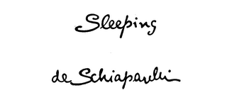 SLEEPING DE SCHIAPARELLI logo