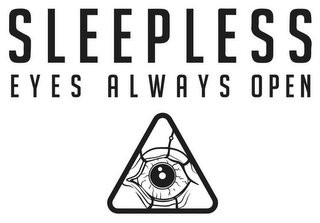 SLEEPLESS EYES ALWAYS OPEN logo