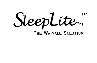 SLEEPLITE THE WRINKLE SOLUTION logo