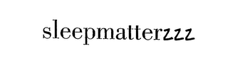 SLEEPMATTERZZZ logo