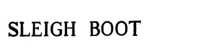 SLEIGH BOOT logo