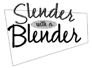 SLENDER WITH A BLENDER logo