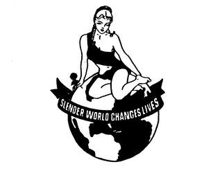 SLENDER WORLD CHANGES LIVES logo