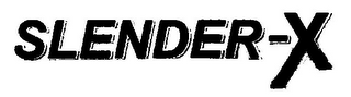 SLENDER - X logo