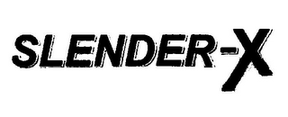 SLENDER - X logo