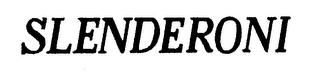 SLENDERONI logo