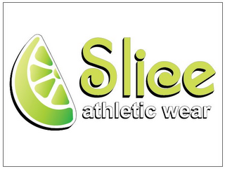 SLICE ATHLETIC WEAR logo