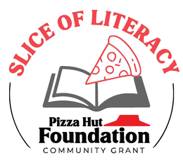 SLICE OF LITERACY PIZZA HUT FOUNDATION COMMUNITY GRANT logo