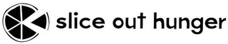 SLICE OUT HUNGER logo