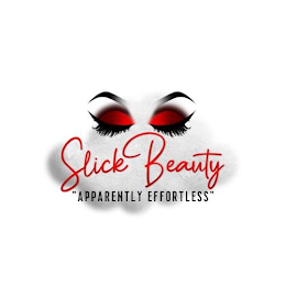 SLICK BEAUTY  "APPARENTLY EFFORTLESS" logo