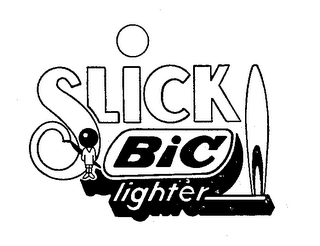 SLICK BIC LIGHTER logo