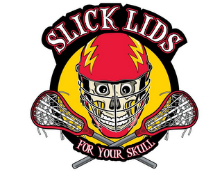 SLICK LIDS FOR YOUR SKULL logo