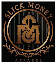 SLICK MONEY APPAREL SM logo