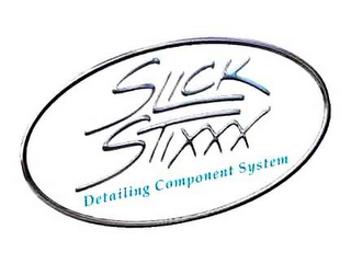 SLICK STIXXX DETAILING COMPONENT SYSTEM logo