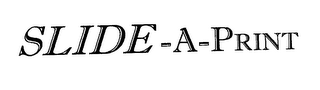 SLIDE-A-PRINT logo