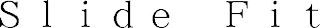 SLIDE FIT logo