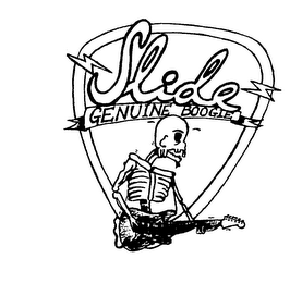 SLIDE GENUINE BOOGIE logo