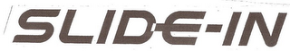 SLIDE-IN logo