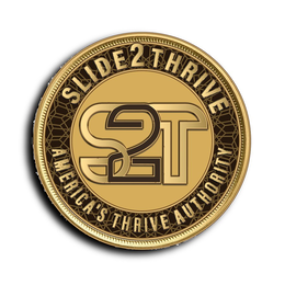SLIDE2THRIVE S2T AMERICA'S THRIVE AUTHORITY logo