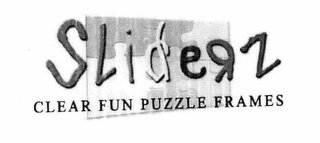 SLIDERZ CLEAR FUN PUZZLE FRAMES logo