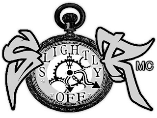 SLIGHTLY OFF MC S O R logo