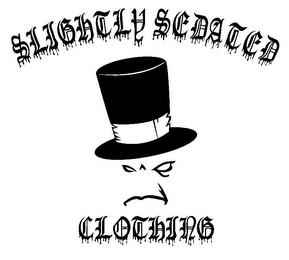 SLIGHTLY SEDATED CLOTHING logo