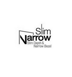 SLIM NARROW SLIM DEPTH & NARROW BEZEL logo