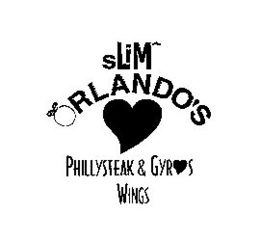 SLIM^ ORLANDO'S PHILLYSTEAK & GYROS WINGS logo