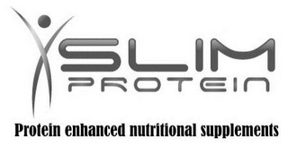 SLIM PROTEIN PROTEIN ENHANCED NUTRITIONAL SUPPLEMENTS logo