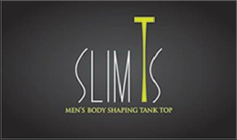 SLIM TS MEN'S BODY SHAPING TANK TOP logo