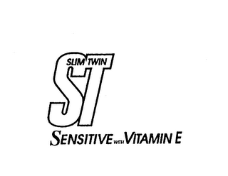 SLIM TWIN ST SENSITIVE WITH VITAMIN E logo