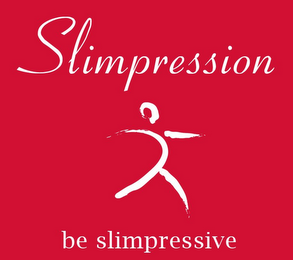 SLIMPRESSION BE SLIMPRESSIVE logo