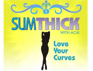 SLIMTHICK WITH ACAI LOVE YOUR CURVES logo